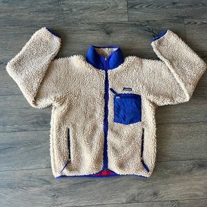 *RARE* Vintage Patagonia Deep Pile Cream Retro X Fleece Jacket